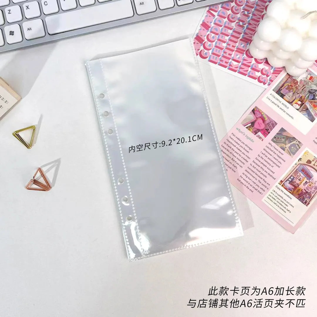 ✨Folio A6 Transparente – Organizador de Tarjetas, Fotos, Postales, Stickers✨
