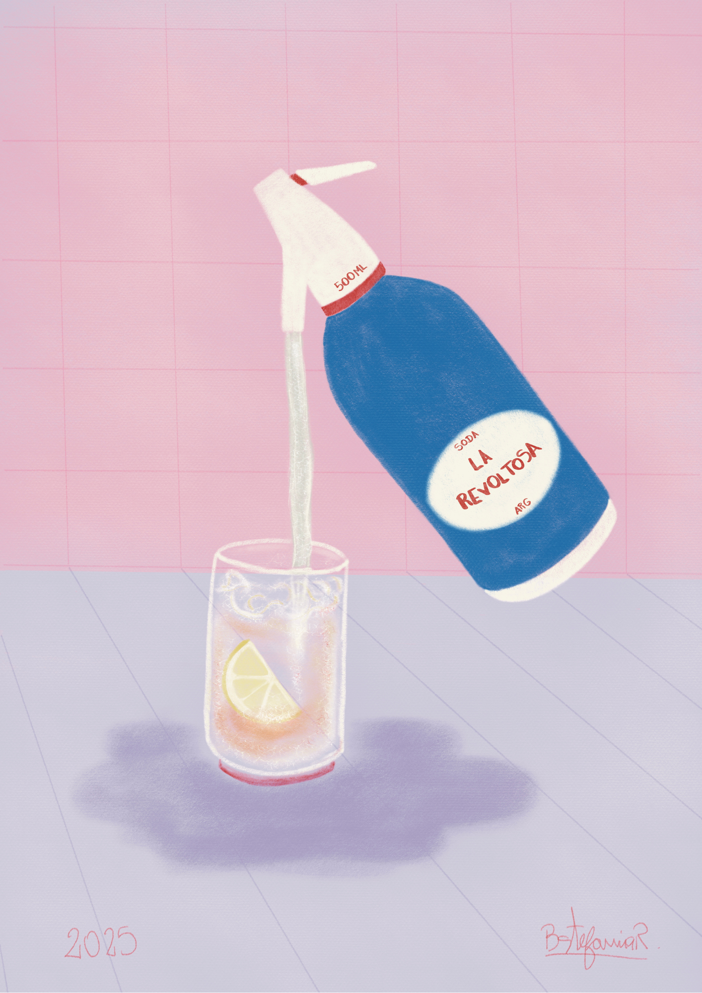 Print "Soda La Revoltosa"