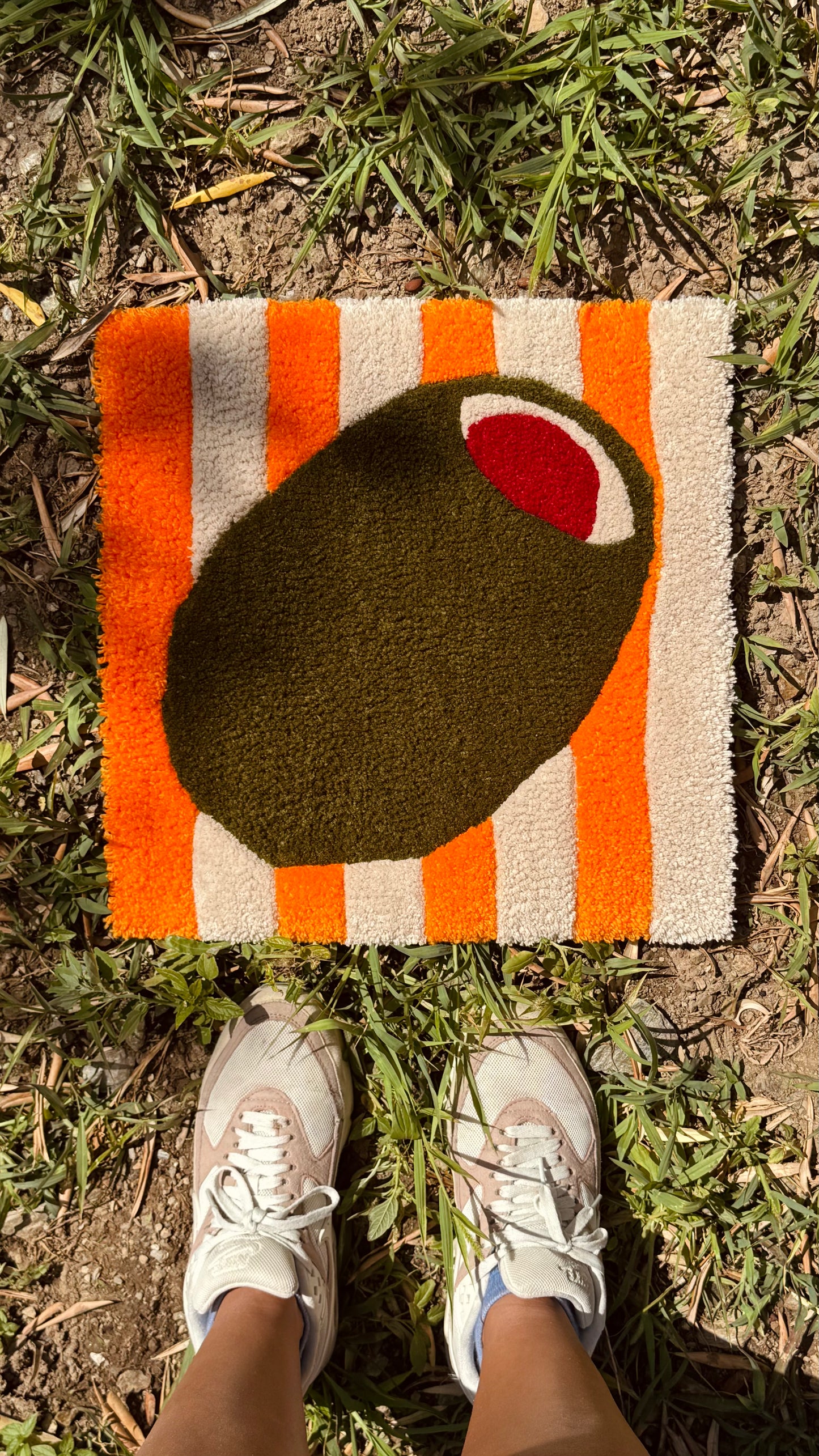 Alfombra Aceituna