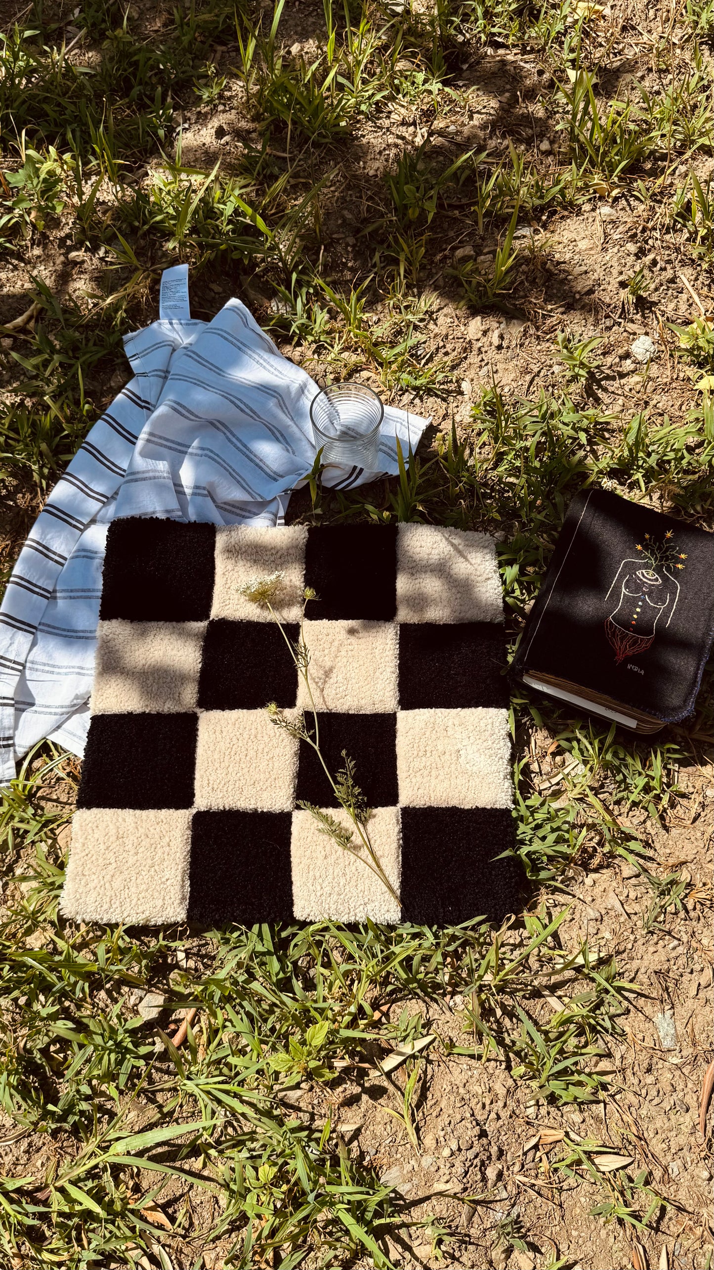 Alfombra Ajedrezado