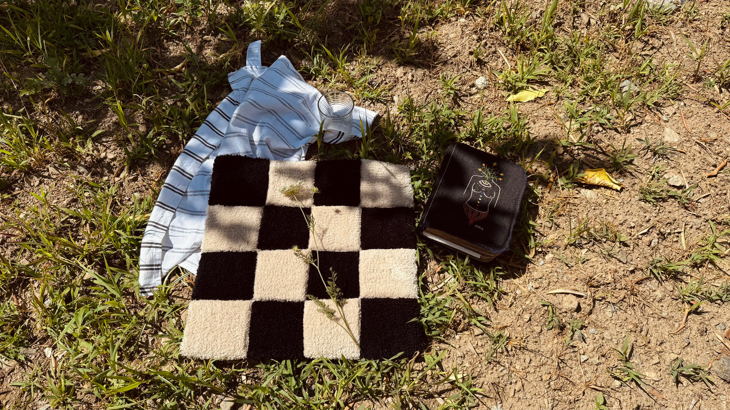 Alfombra Ajedrezado
