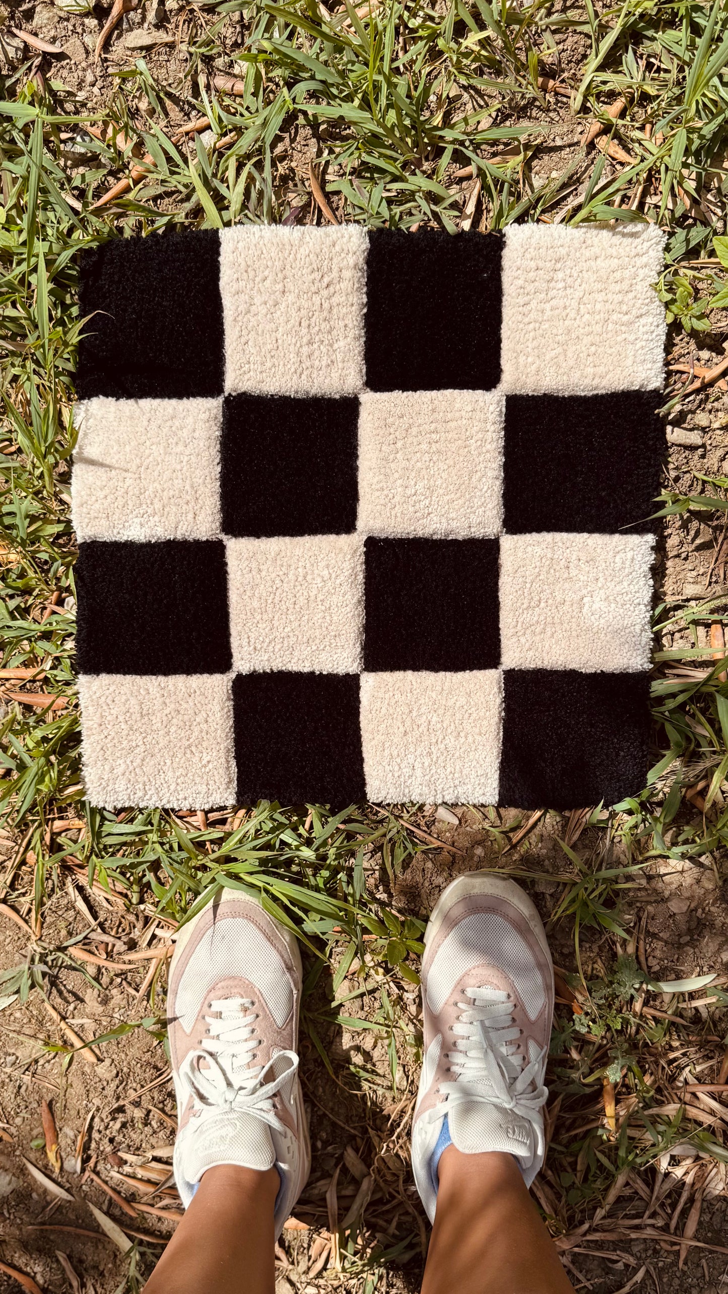 Alfombra Ajedrezado