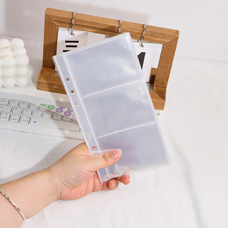 ✨Folio A6 Transparente – Organizador de Tarjetas, Fotos, Postales, Stickers✨