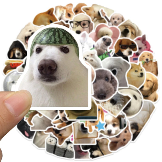 Stickers de Perros graciosos