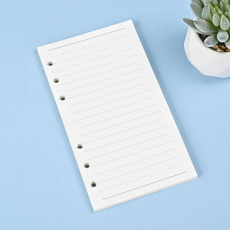 ✨Libreta A6 Transparente con Brillos y Diseño Kawaii✨
