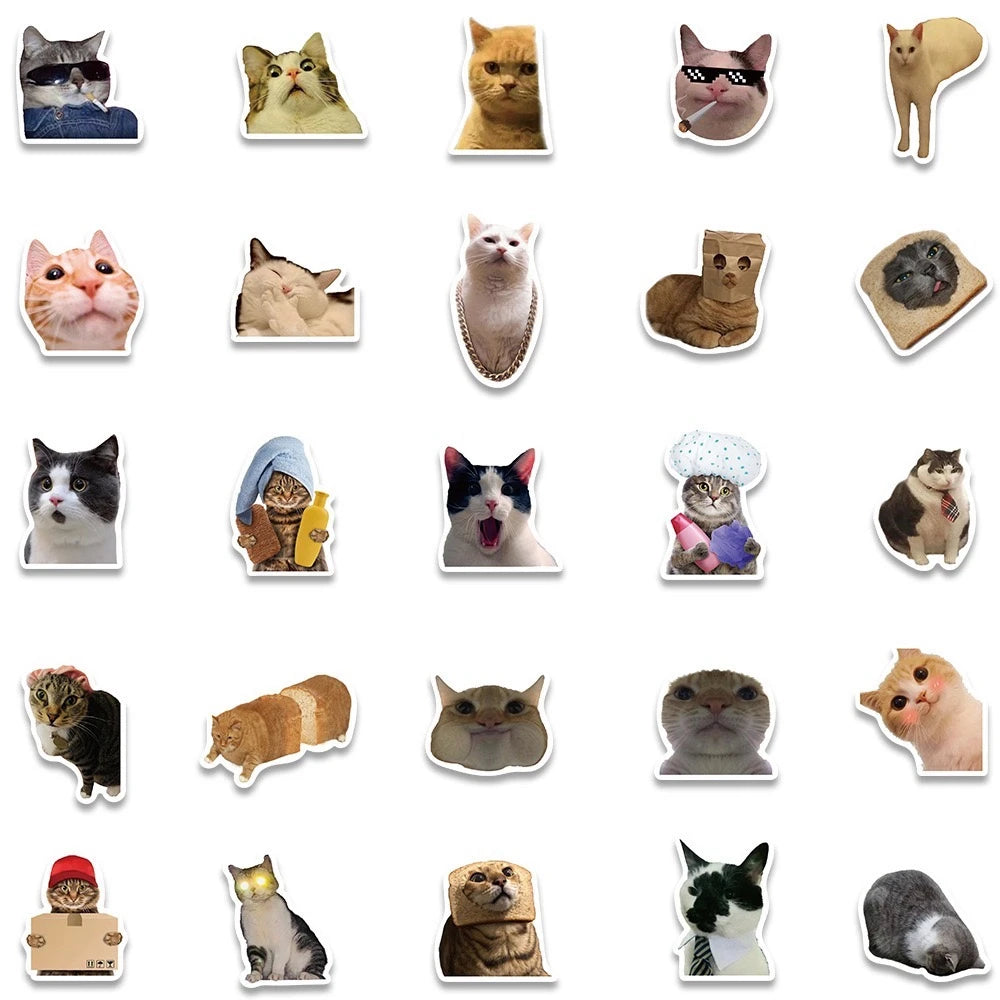 Pack de Stickers Gatos y Perros – Color, Diversión y Estilo en Cada Pegatina 🎨