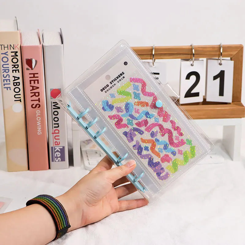 ✨Folio A6 Transparente – Organizador de Tarjetas, Fotos, Postales, Stickers✨