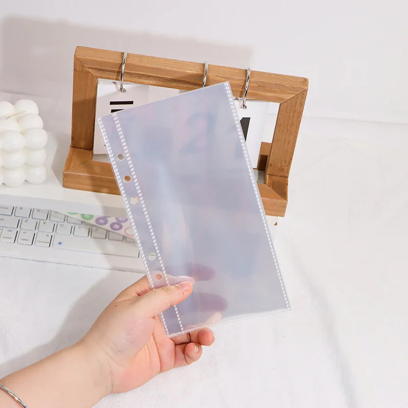 ✨Folio A6 Transparente – Organizador de Tarjetas, Fotos, Postales, Stickers✨