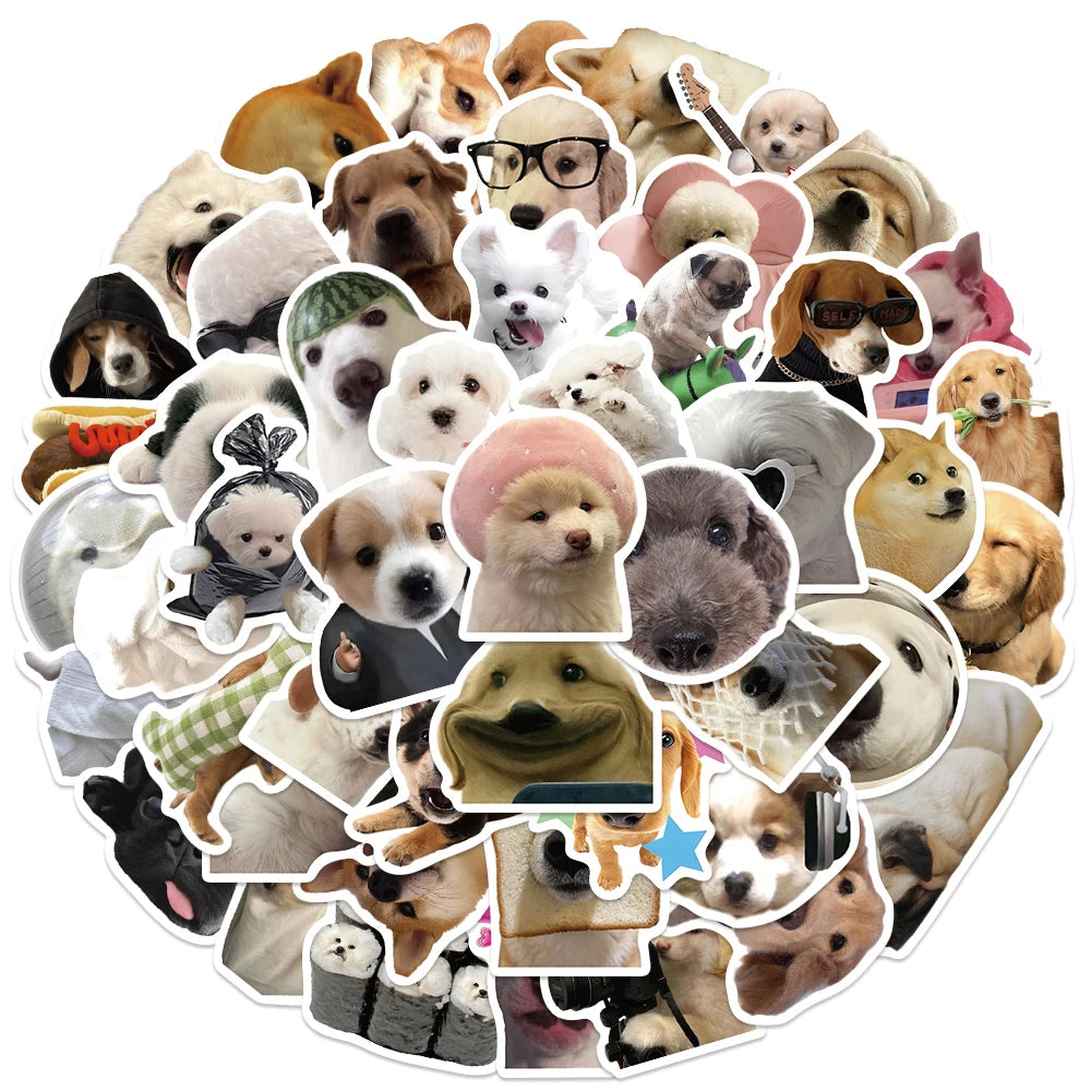 Adesivi divertenti per cani